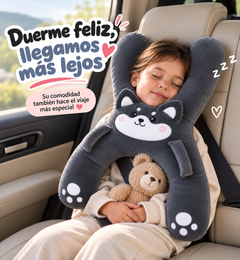 Velora™ Essence — Cojín de Viaje Infantil para Coche