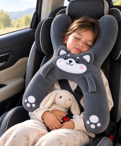 Velora™ Essence — Cojín de Viaje Infantil para Coche