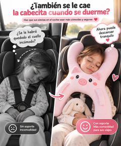 Velora™ Essence — Cojín de Viaje Infantil para Coche