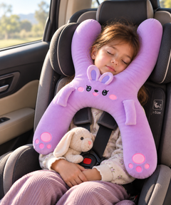 Velora™ Essence — Cojín de Viaje Infantil para Coche
